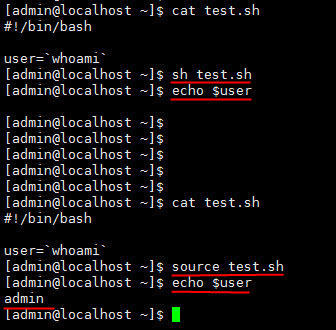 shell循环调用执行shell脚本,shell脚本单独启动一个shell目录