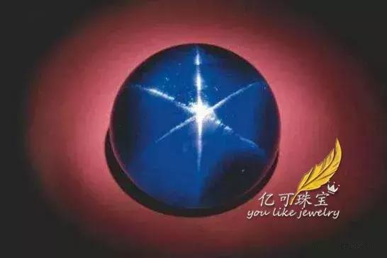 便宜又好看的天然宝石星光蓝宝石,美到让人无法拒绝