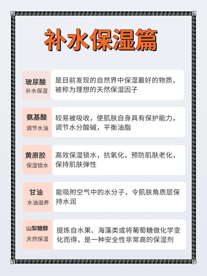 5分钟教你看懂化妆品有效成分,手把手教你看护肤品成分表