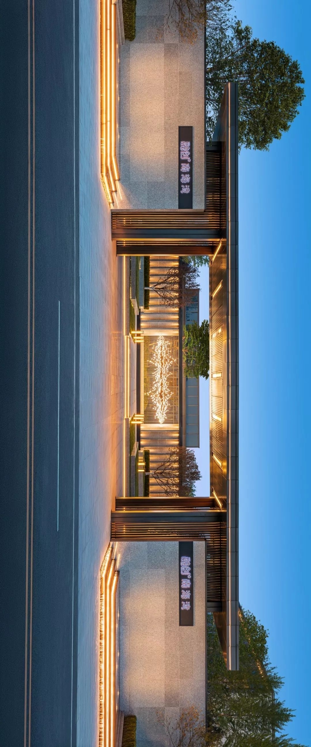 小区大门入口设计二（现代大气简约·新亚洲风格）