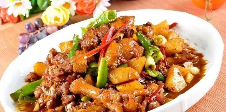 西部大盘鸡做法,漯河西部大盘鸡