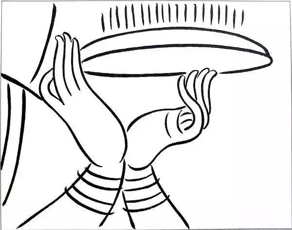 敦煌石刻美学,敦煌佛手印高清大图