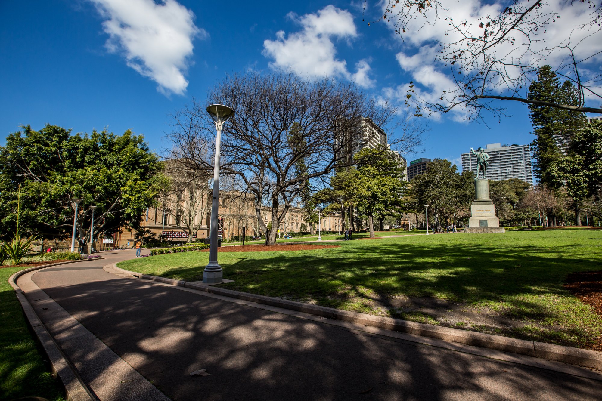 英国海德公园全景图,伦敦海德公园英国最大的皇家公园