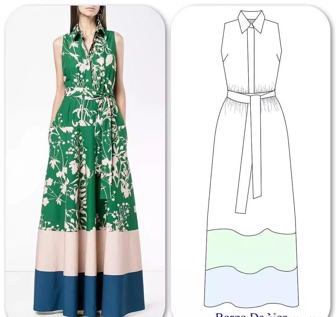 大摆长袖连衣裙30到40岁,四十岁红色高档新款有领连衣裙