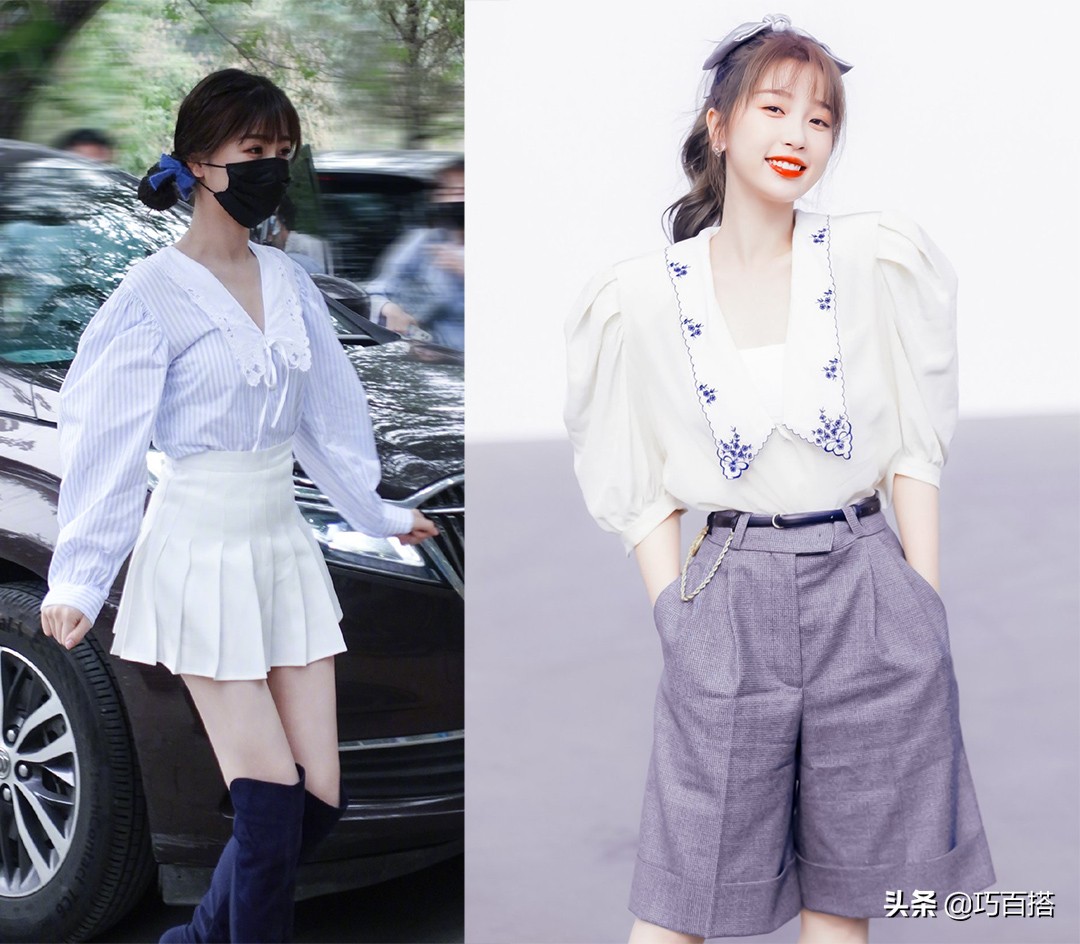 减龄脸型适合的穿搭,各种脸型所适合的穿搭