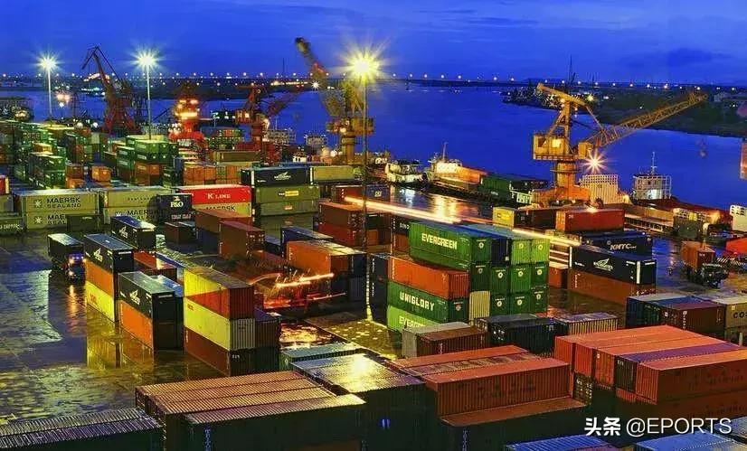 全球港口集装箱排名前十,中国港口集装箱全球排名