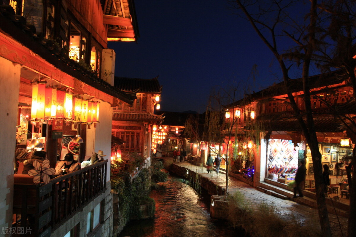 逛丽江古城听古筝,逛丽江古城原声视频