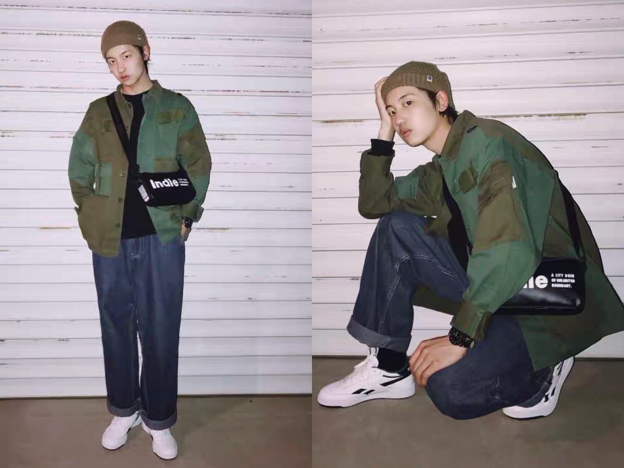 潮牌港风穿搭,香港潮牌中性穿搭