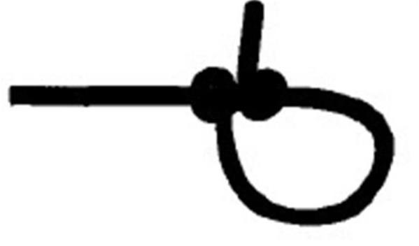 户外绳结的打结方法,户外8字环下降器绳结打法