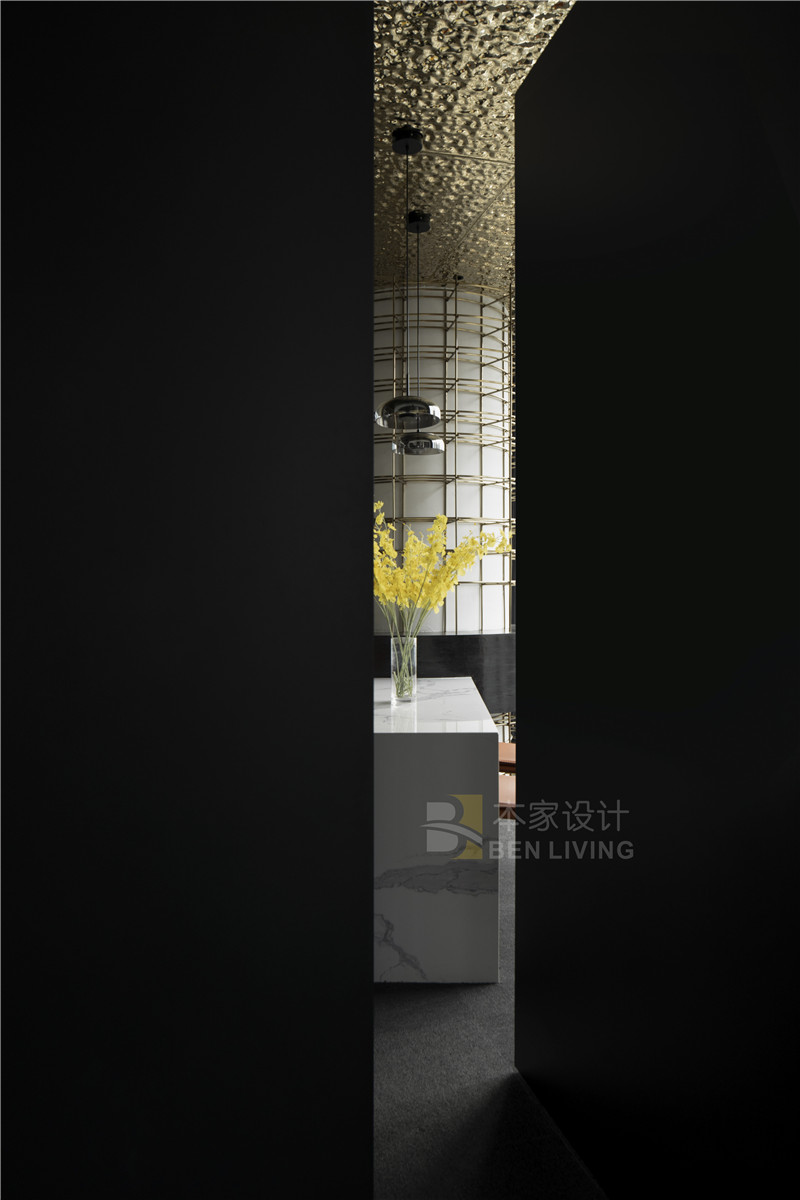 135平私人会所效果图,新中式极简轻奢高级私人会所