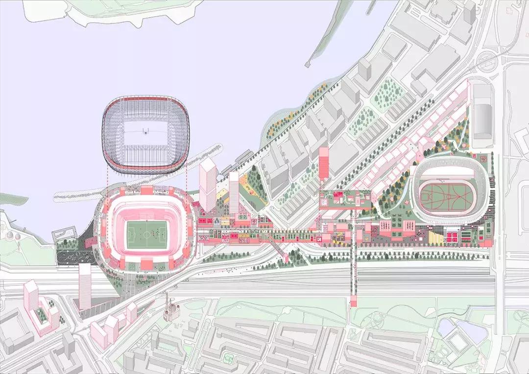 OMA建筑事务所新作：荷兰最大足球场