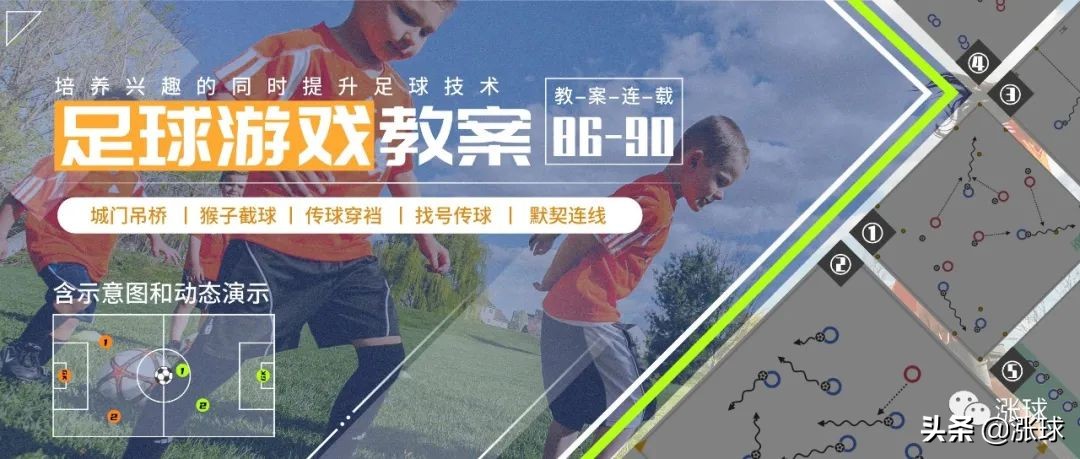 校园足球课小游戏大全,足球游戏教案步骤简单易懂又好看