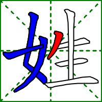 姓xìng,字义，笔画，组词，造句