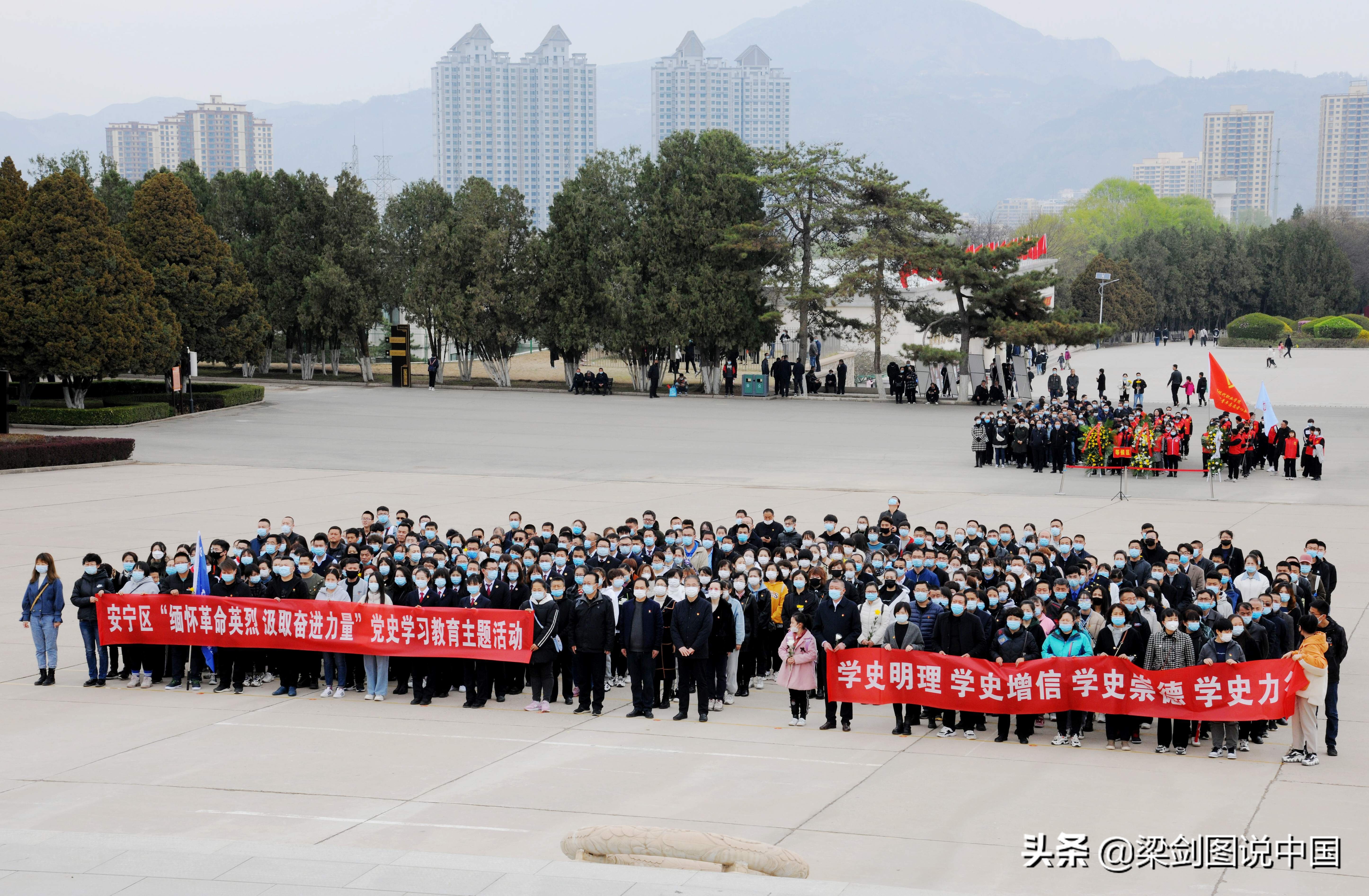 兰州缅怀革命烈士传承民族精神,兰州缅怀先烈