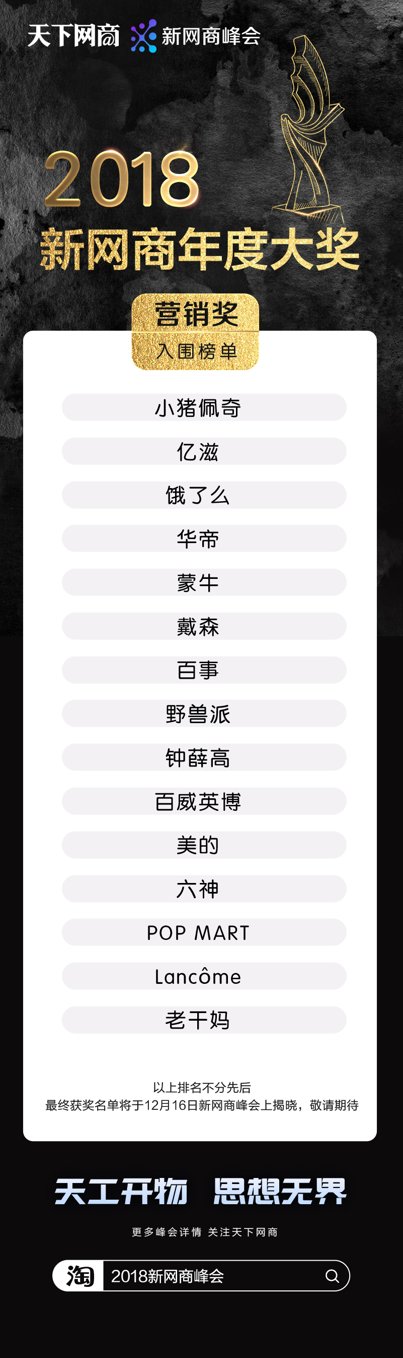 2018新零售达人大赛,中国新零售领军人物