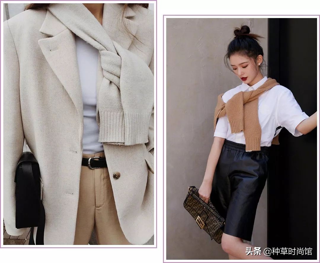 时髦针织衫穿搭,针织衫如何穿出时髦感