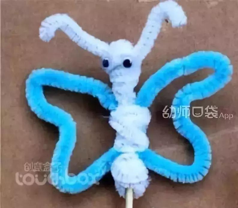 幼儿园用扭扭棒制作竹节虫,扭扭棒幼儿园简单玩法