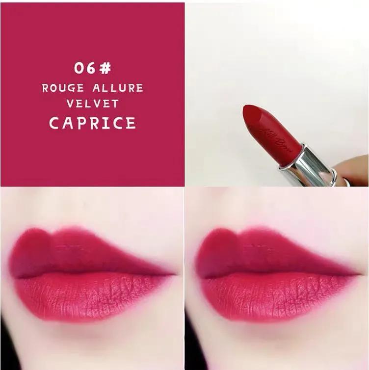 泰国KillBrow*弹子**头口红|番茄牛血正红超级好用的本土平价口红