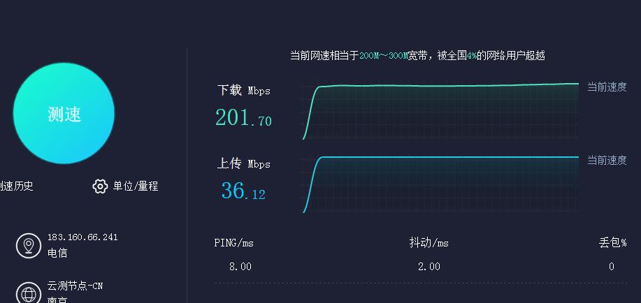 2.4g无线网桥速度,无线接收器网速测试