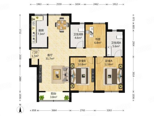 漳州东方明珠花园户型图,漳州明珠花园房价