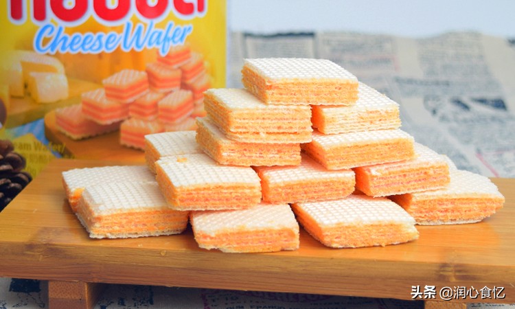 好吃的威化饼干测评,又香又酥又脆威化饼干