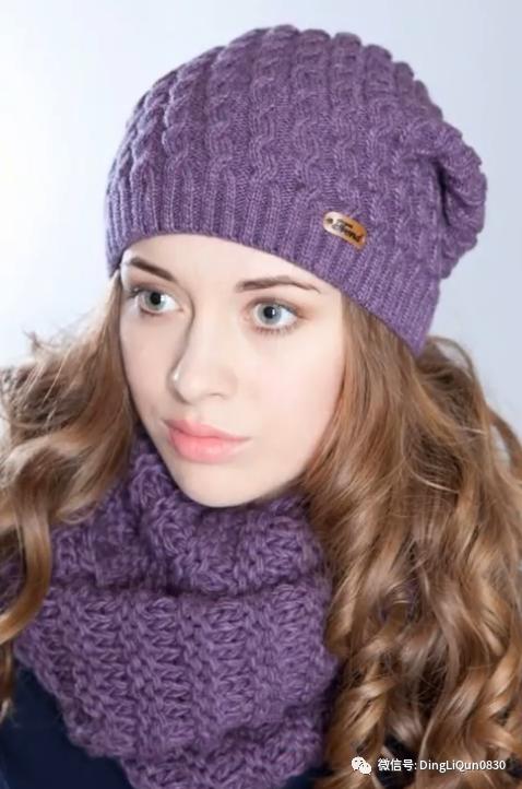 针织帽子简单款好看的,纯手工针织年轻人戴的帽子教程