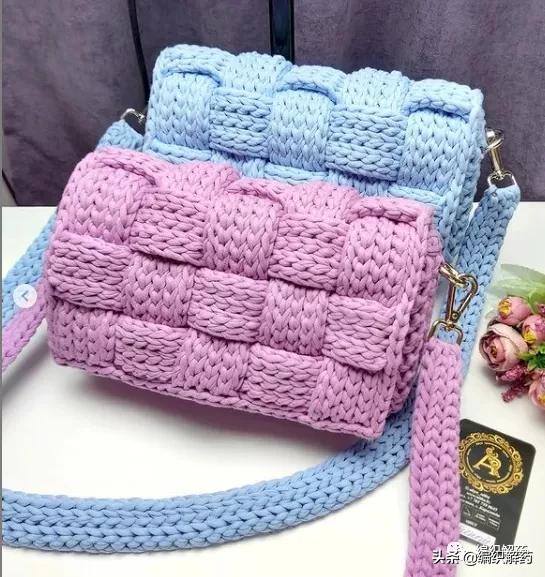 时尚洋气包包做法,时尚包包教程钩织