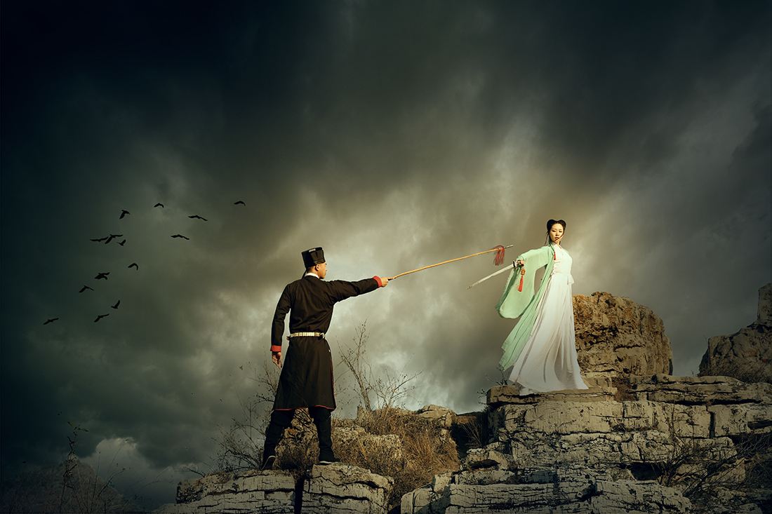 用中心法构图和三分法构图的视频,掌握这几个构图技巧