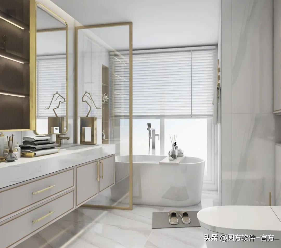 这才是卫浴该有的样子,这才是白月光