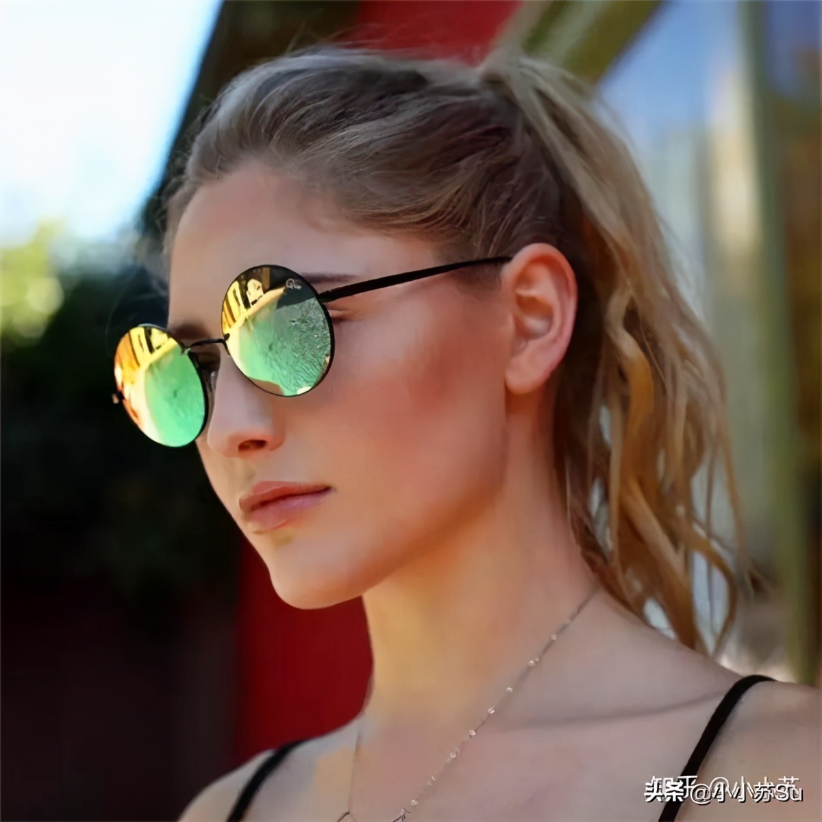 显脸小墨镜韩版个性网红款超大框,新款时尚百搭显瘦墨镜高级显脸小