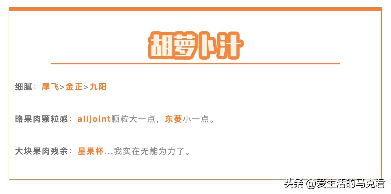 摩飞便携式榨汁杯实测,摩飞榨汁杯和九阳榨汁杯测评