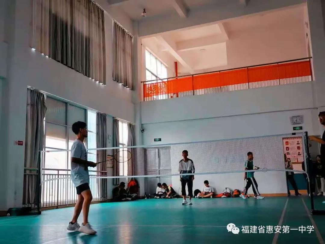 惠安第三届羽毛球比赛,惠安一中行知杯