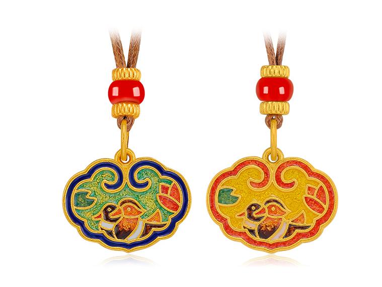 长命锁是自古以来的吉祥物,长命锁作为饰品点缀