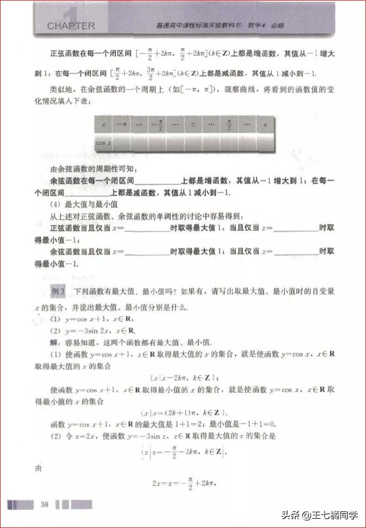 高一数学必修四免费教学视频,高中人教版必修四数学重点知识点
