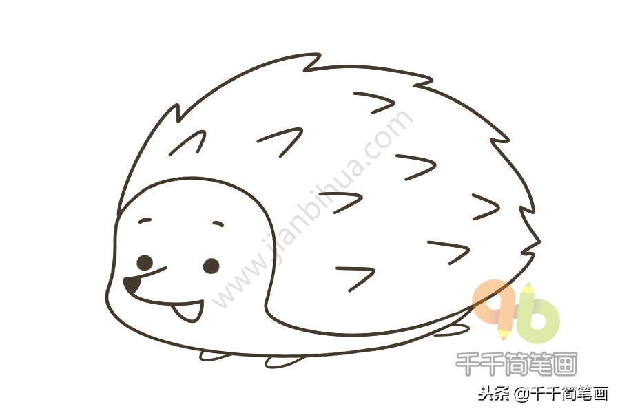 简笔画入门教程小动物,简笔画教程画小动物