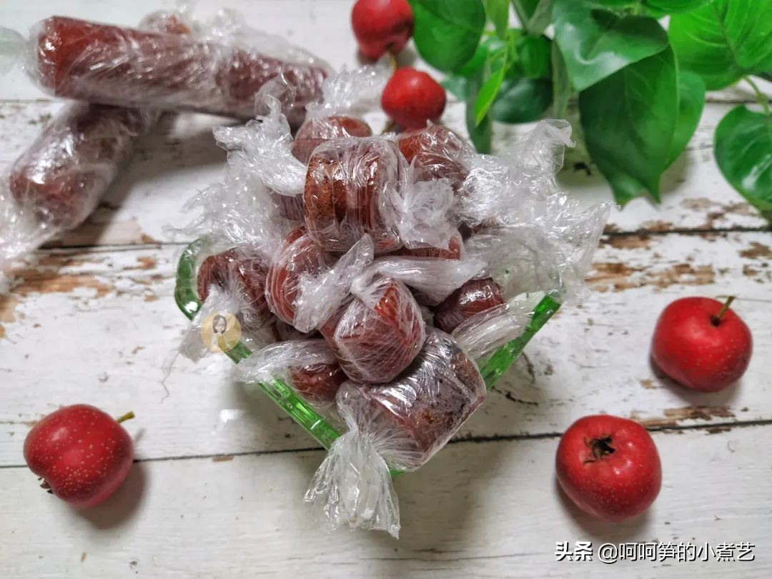 酸甜开胃的果丹皮快点学起来,吃卷果丹皮童年小零食