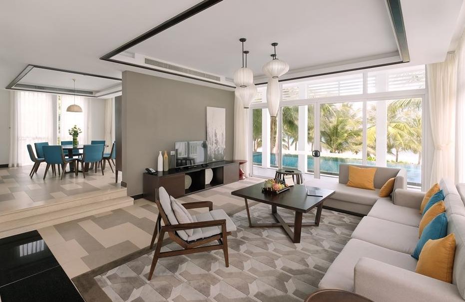 越南岘港海边三个字的酒店,越南旅游旅宿单人间