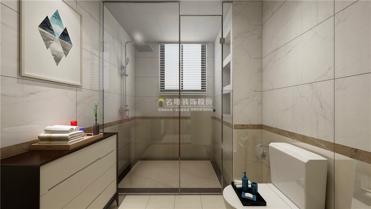 名雕新中式现代轻奢装修风格,名雕装修设计方案