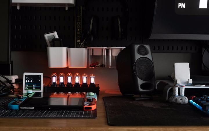 推荐一款简单精致的电脑桌,diy双人实木电脑桌