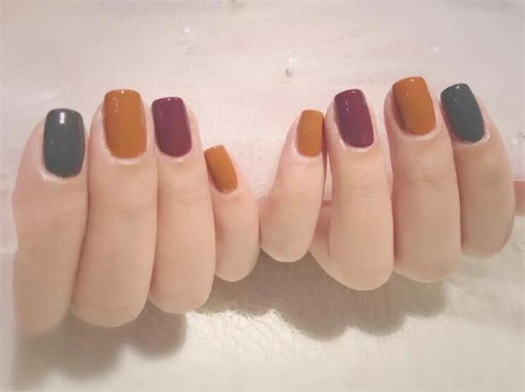 美甲教学培训笔记大全,美甲款式图片培训教程