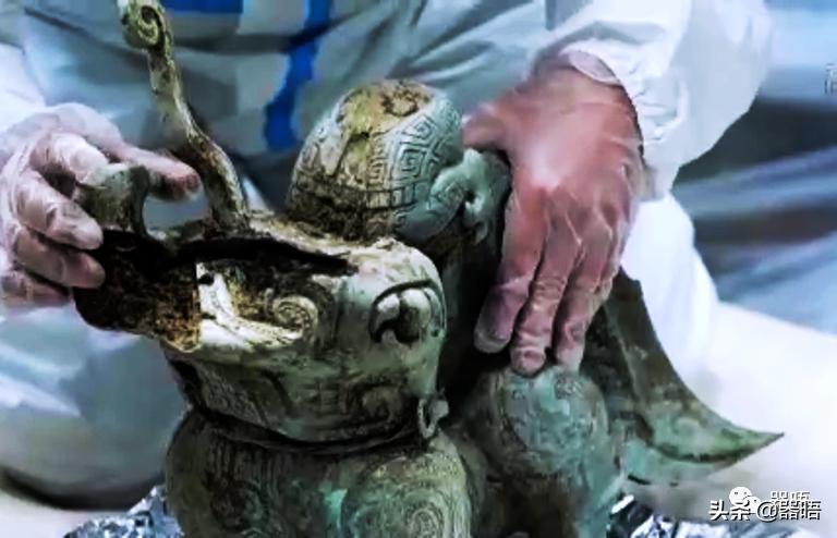 三星堆造型介绍,三星堆扁头