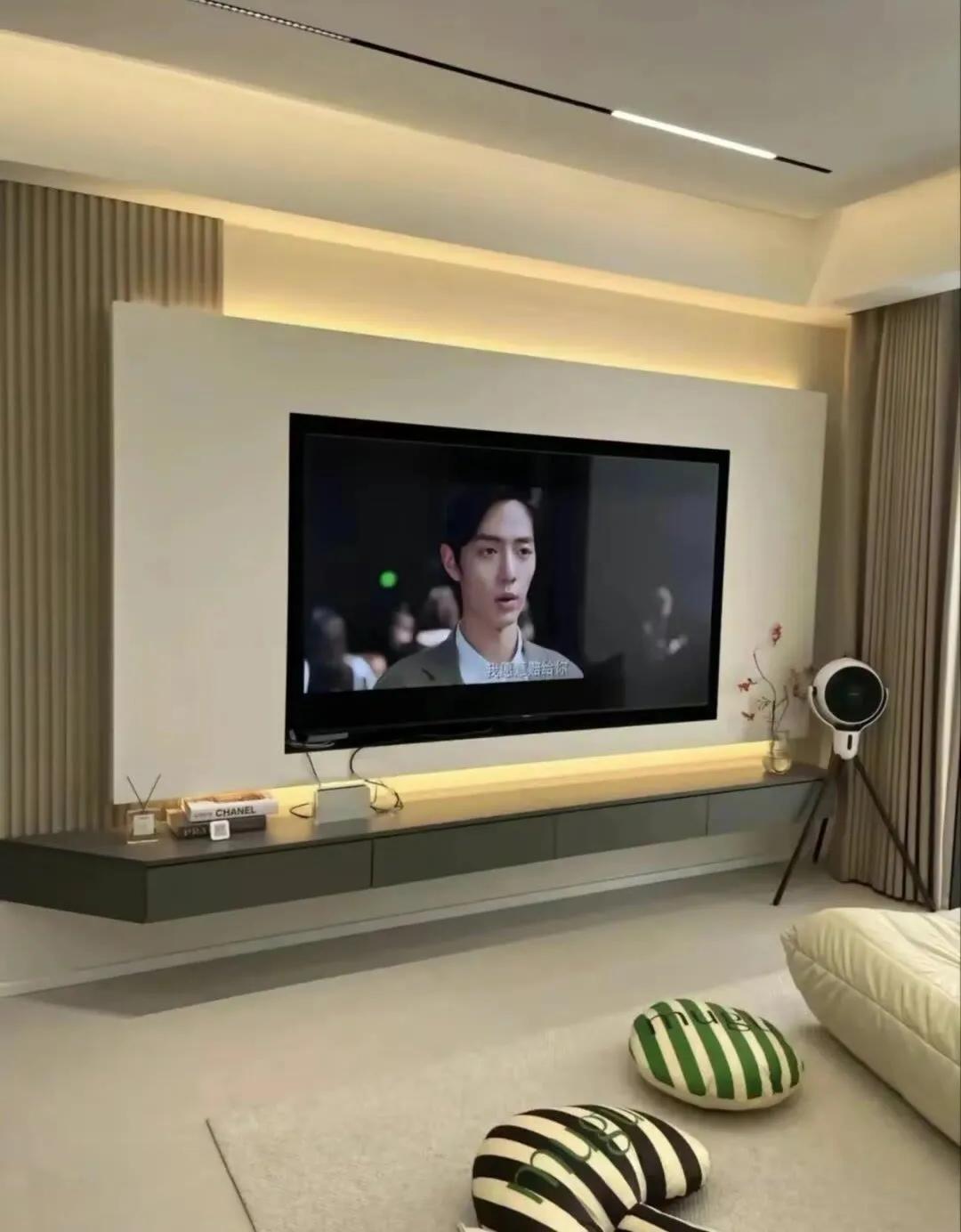 钛金条电视背景墙,电视背景墙20款壁画