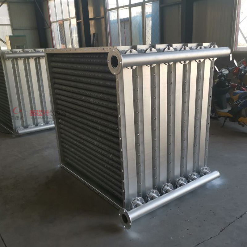 钢制翅片管换热器报价,钢铝翅片式换热器翅片管散热器