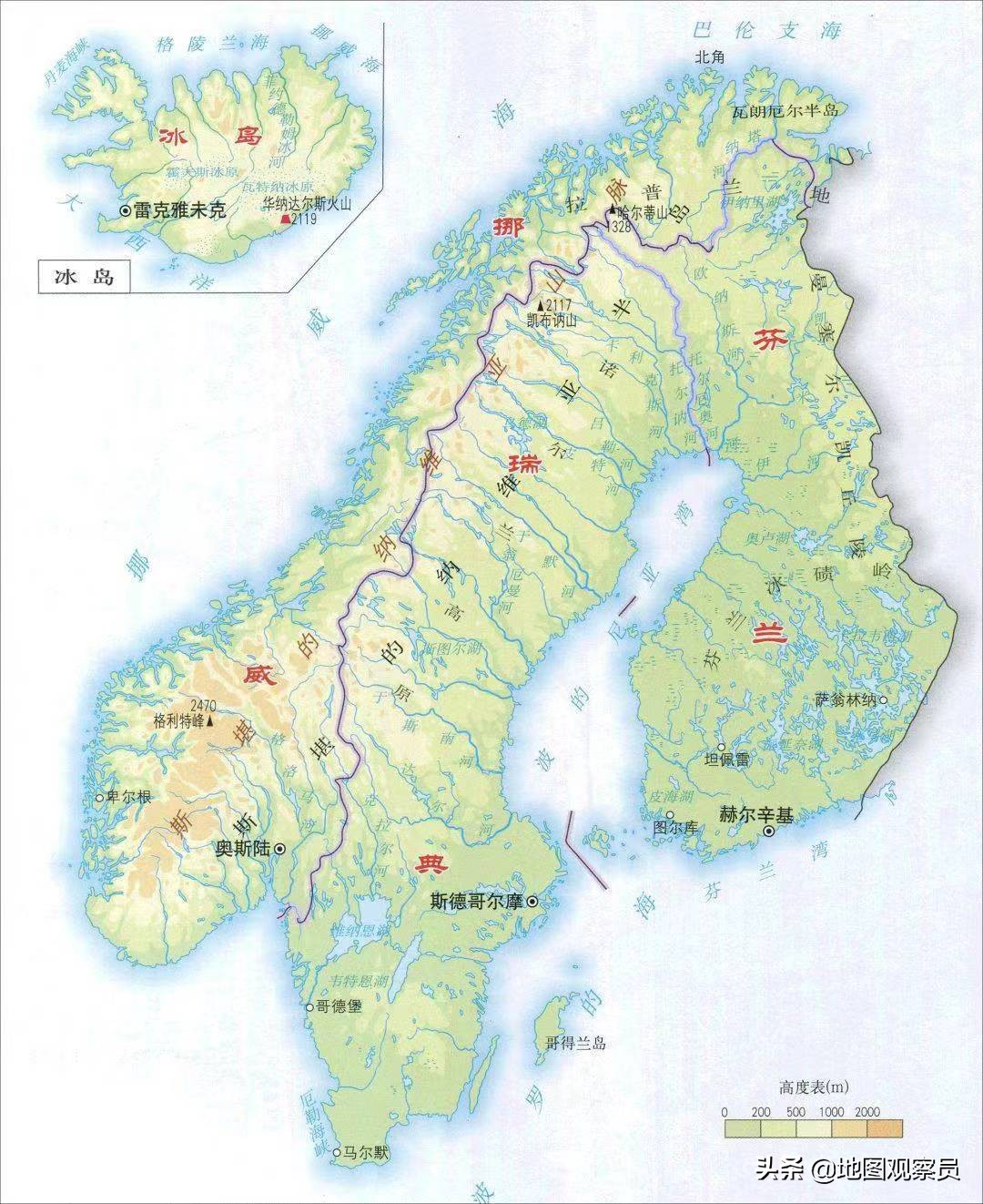 丹麦地理,你不知道的国家冷知识丹麦篇