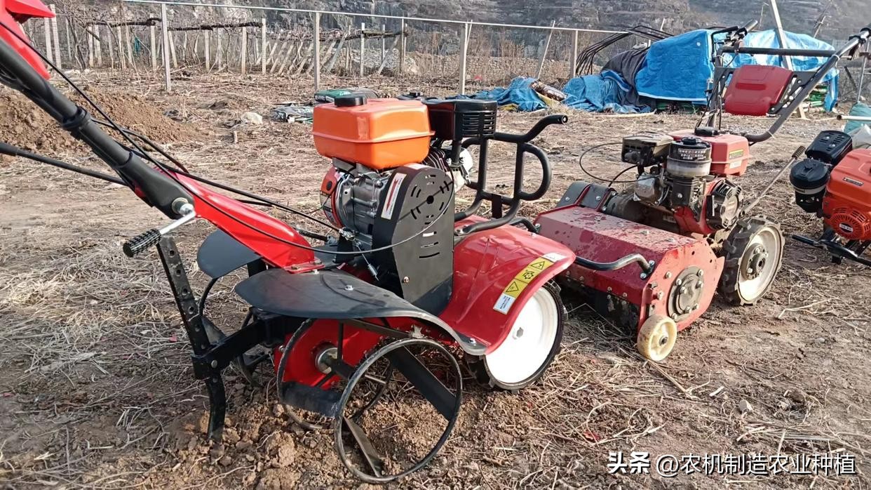 旋耕除草小型田园管理机,开沟培土田园管理机
