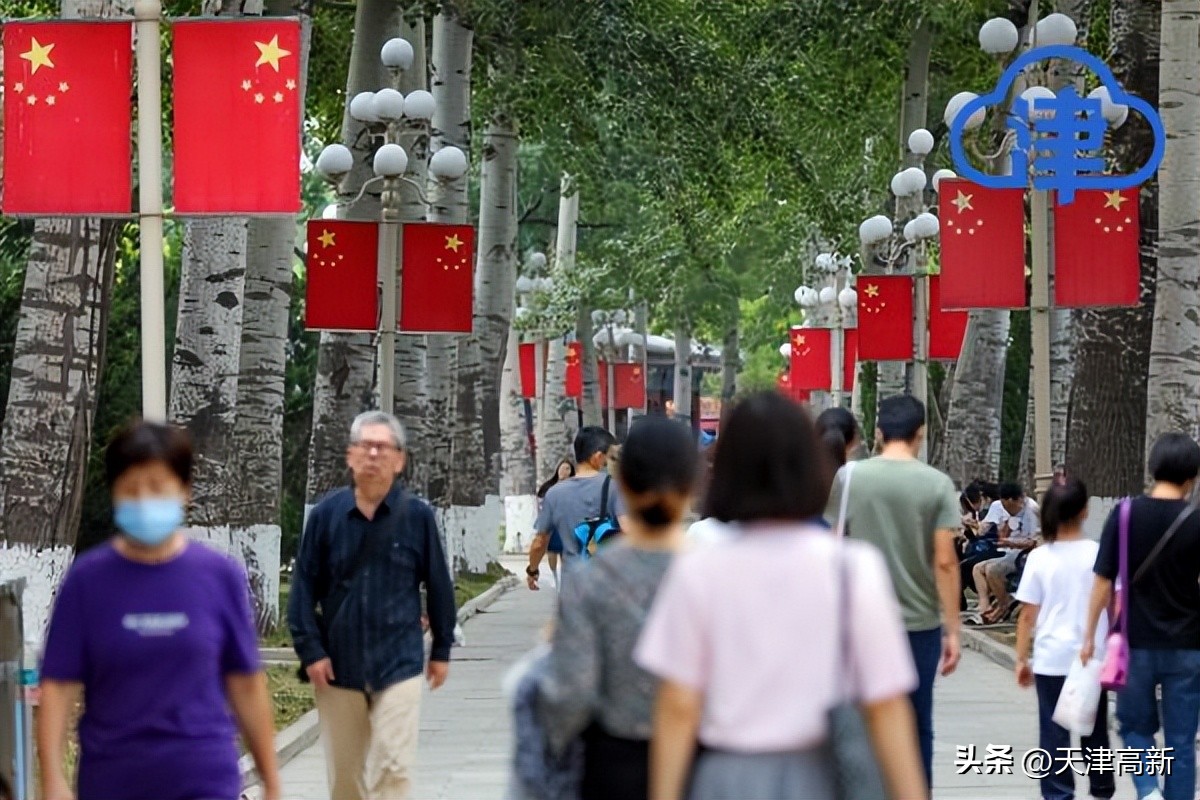 鲜花朵朵祝福祖国天津这些公园逛起来简直太美啦