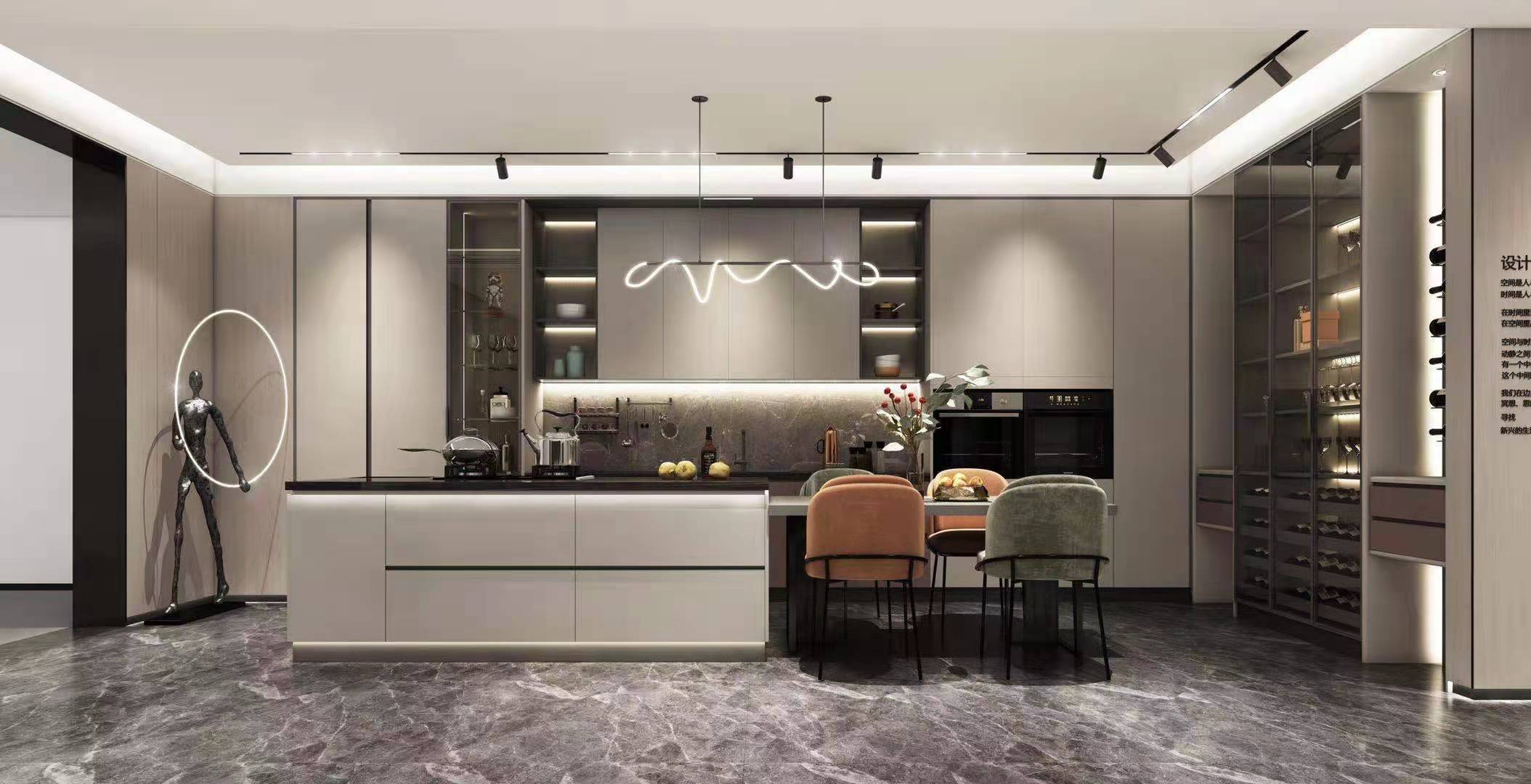 厨房橱柜定制设计平台,厨房定制整体橱柜整套多少钱