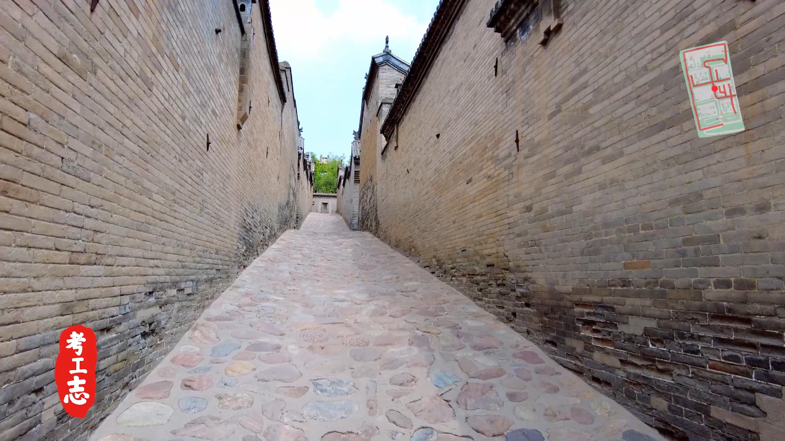 解读王家大院,王家大院从上往下看