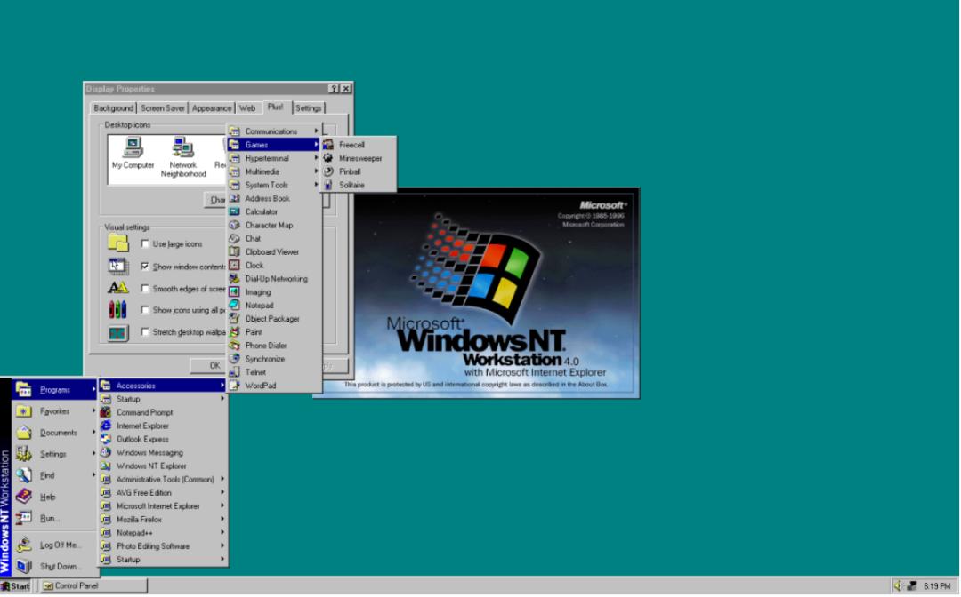 Windows系统历史版本简介
