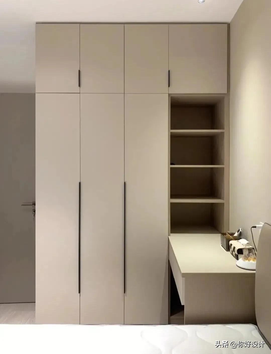 小孩房书桌衣柜一体,衣柜书桌一体图片大全新款